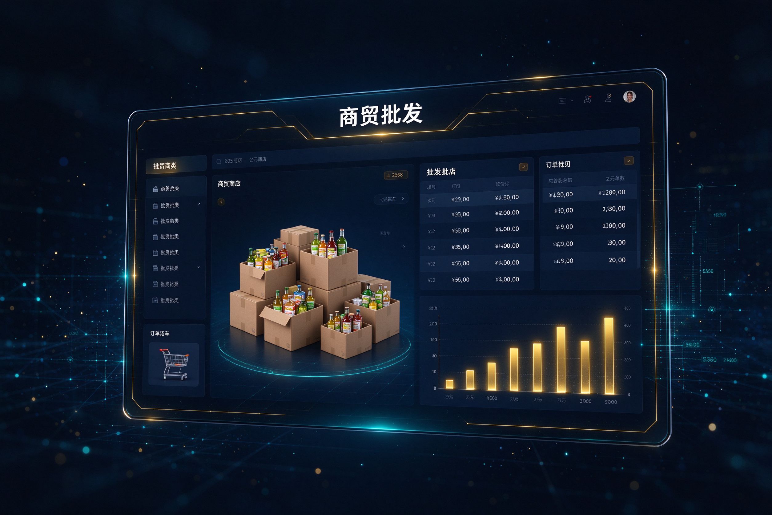 商贸批发行业案例