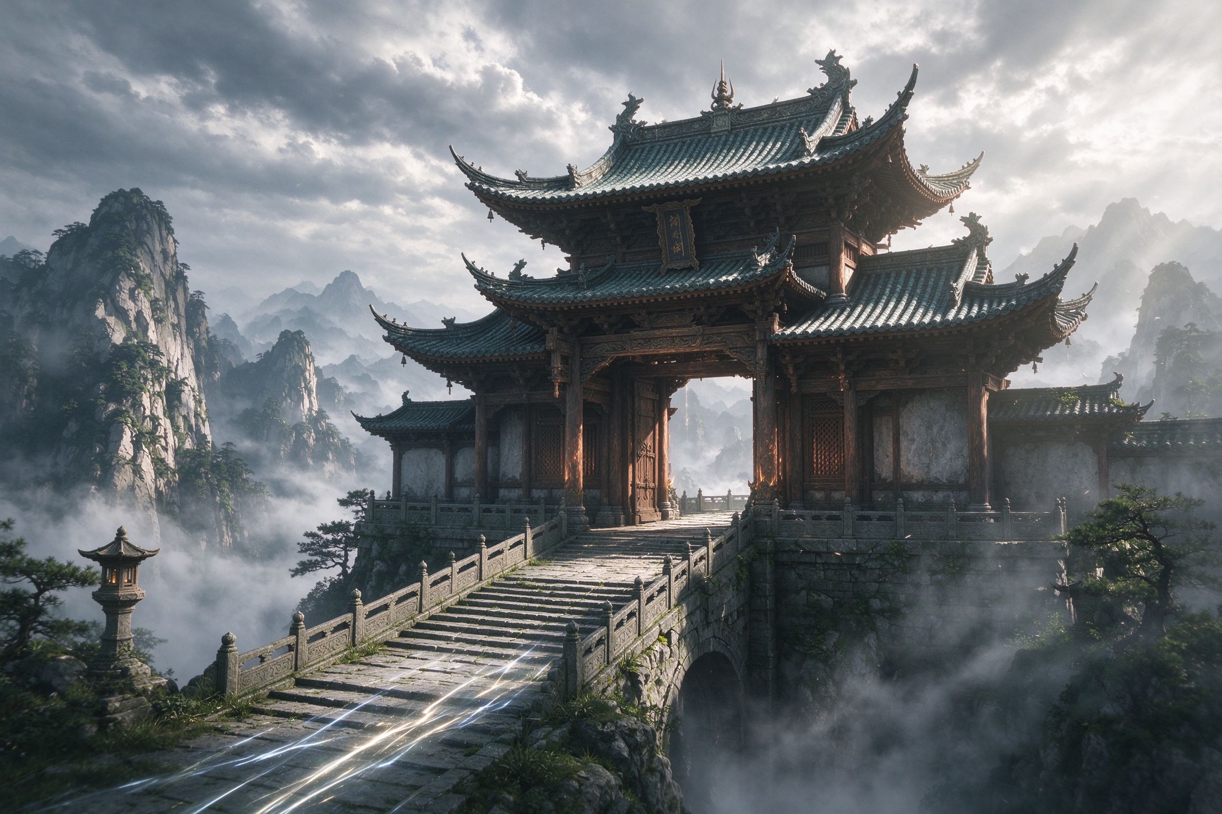 UE场景·古剑阁实时渲染